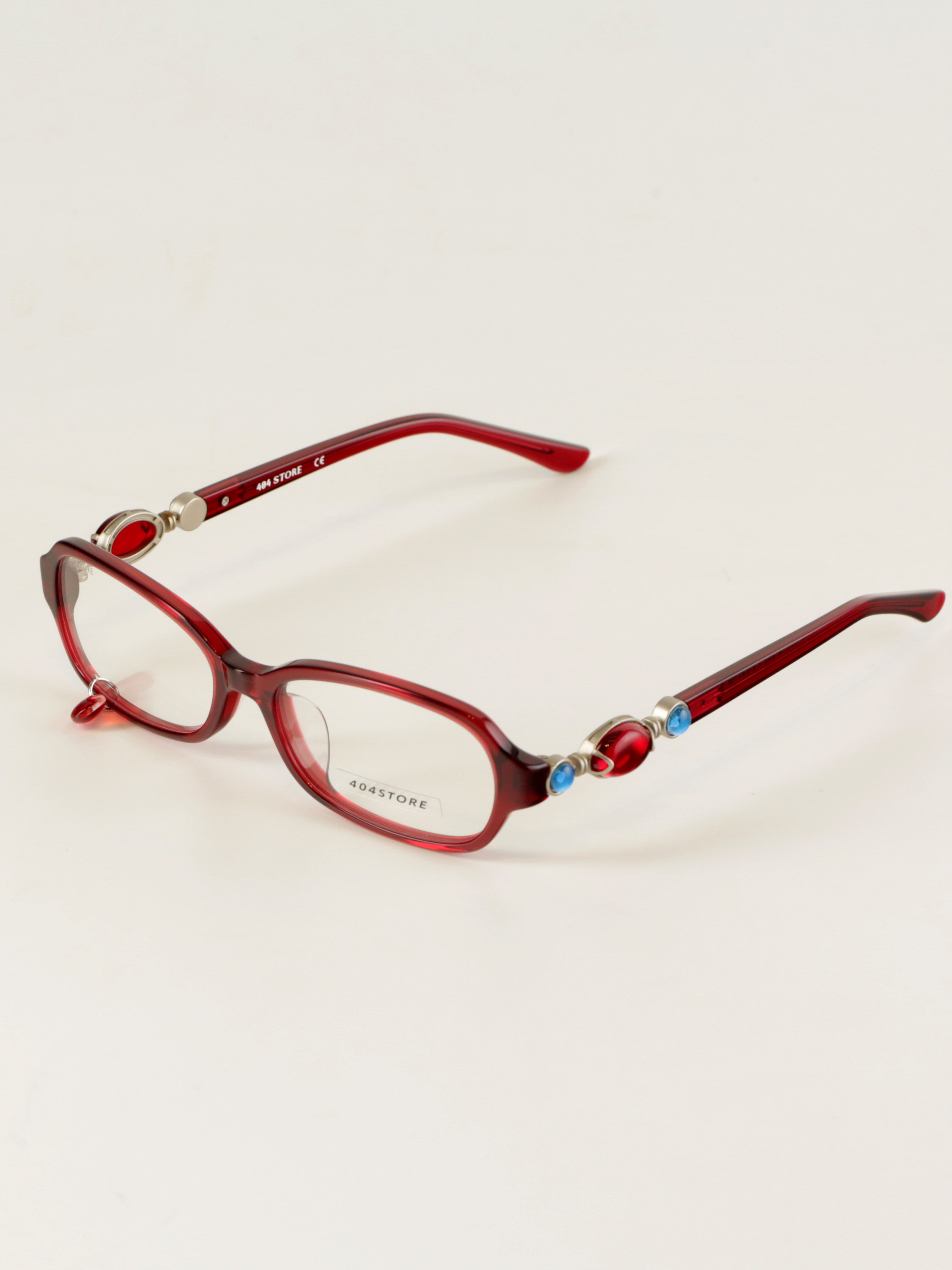 REDCUBE No.404 Jewelled Temple Optical Frames