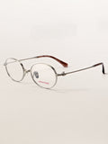 Ultra-Light Oval Titanium Optical Frames