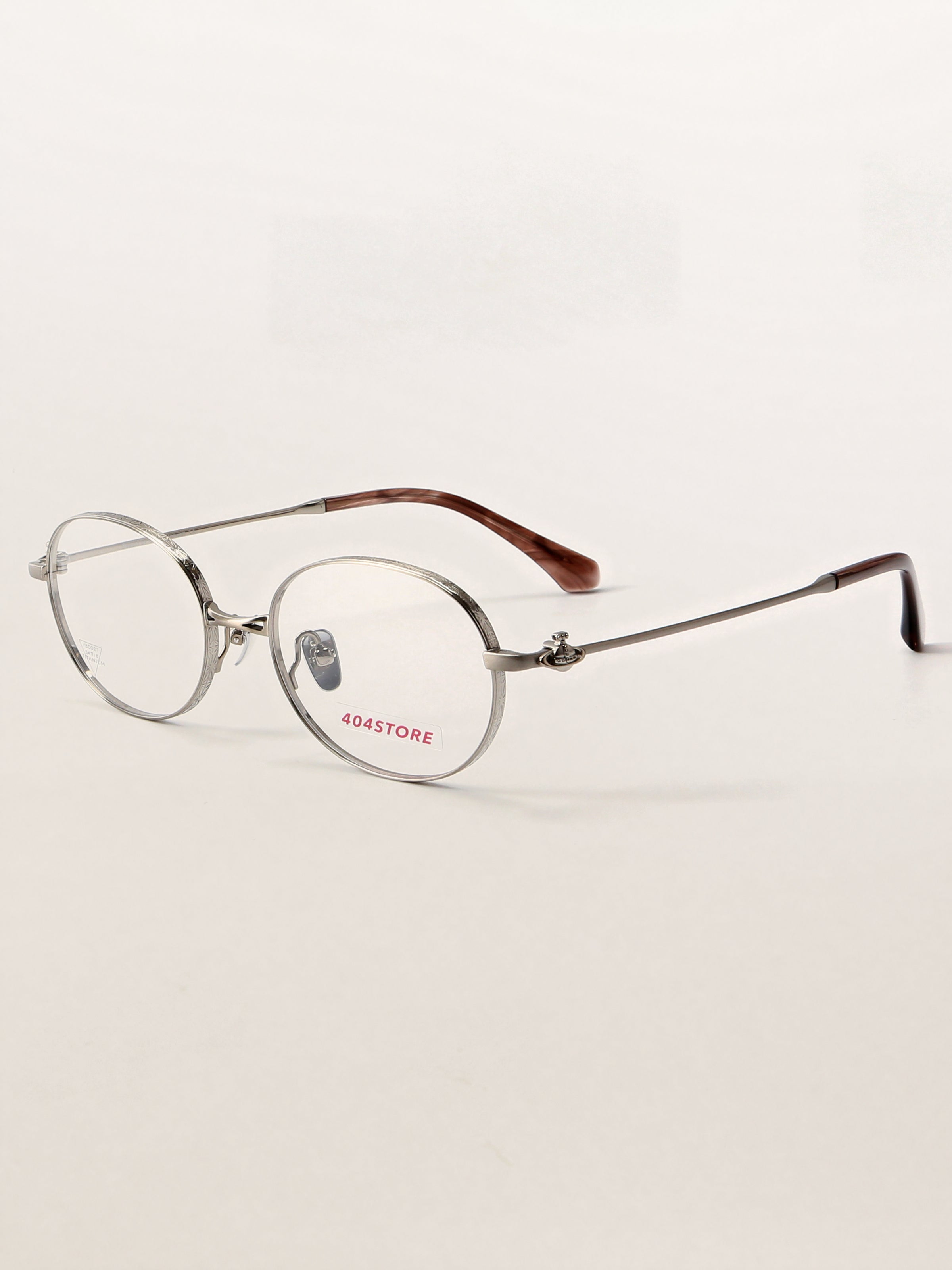 Ultra-Light Oval Titanium Optical Frames