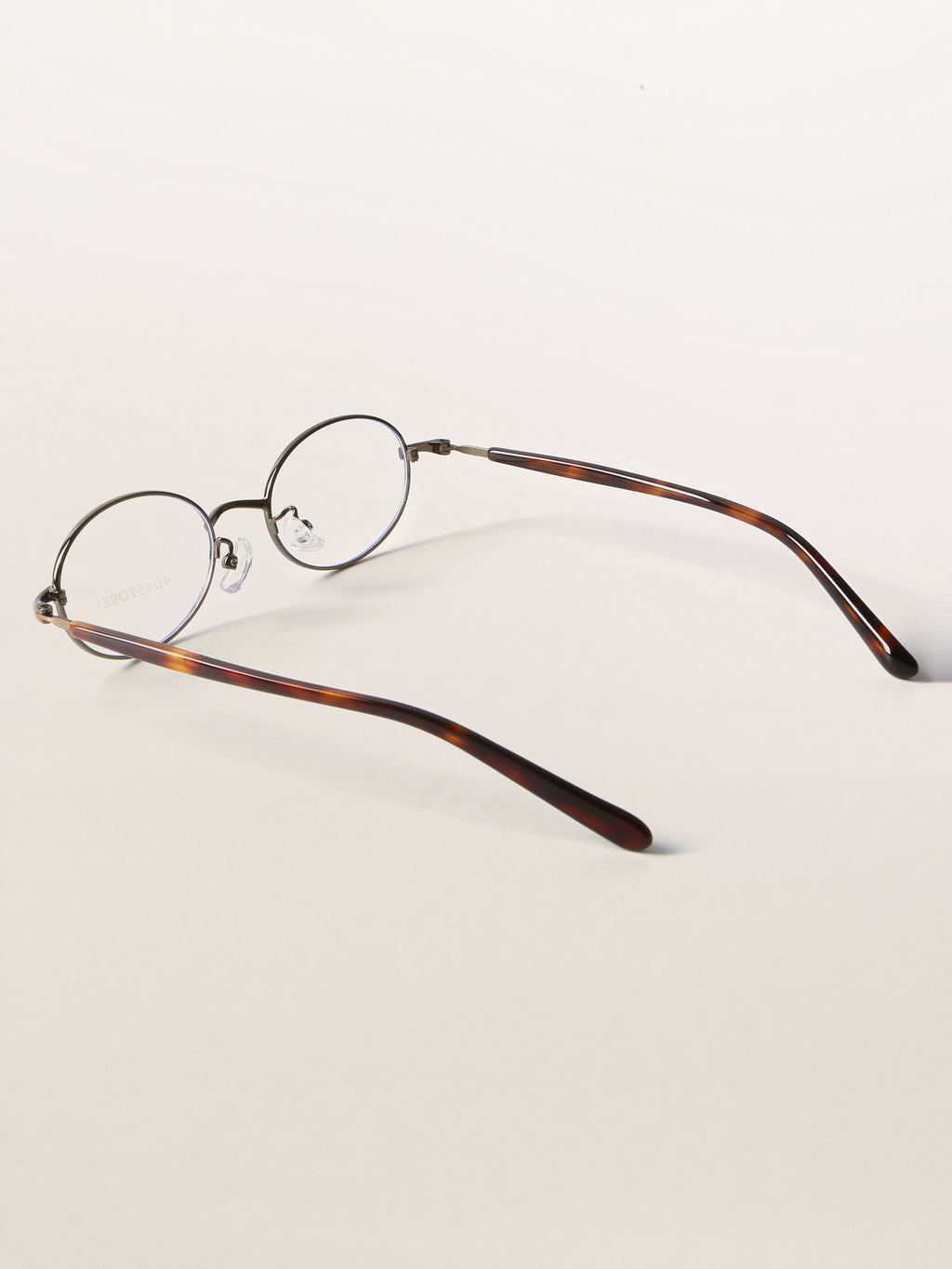 Oval Metal Bookish Minimalist Optical Frames