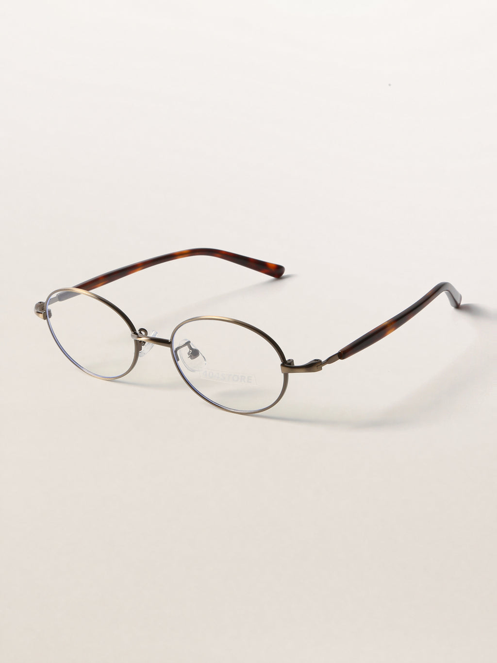 Oval Metal Bookish Minimalist Optical Frames