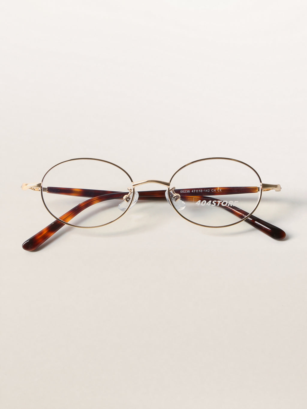 Oval Metal Bookish Minimalist Optical Frames