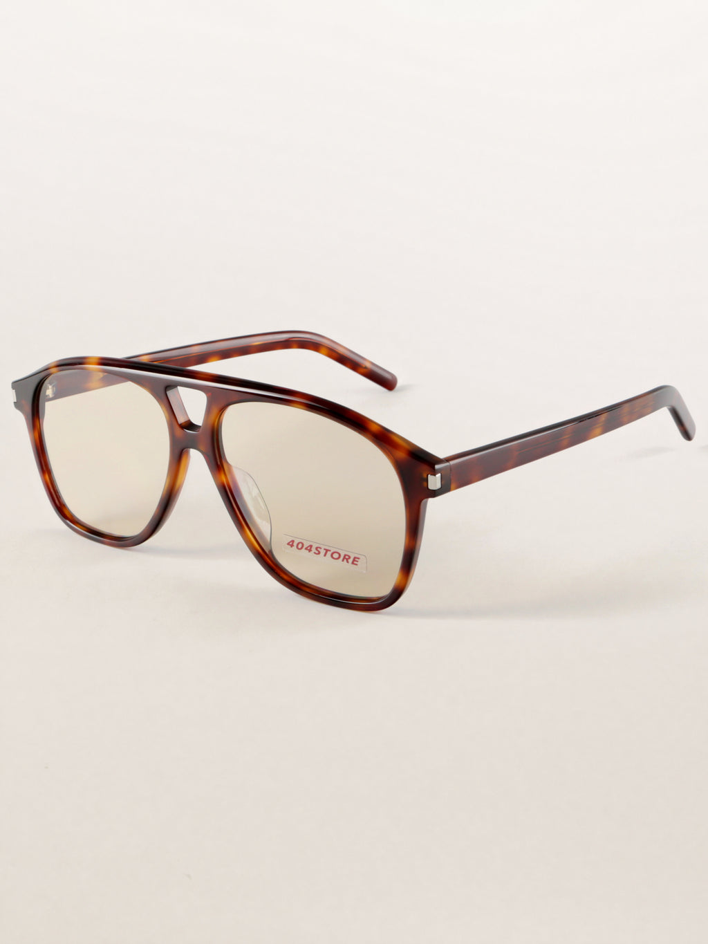 Vintage Style Oversized Aviator Acetate Sunglasses