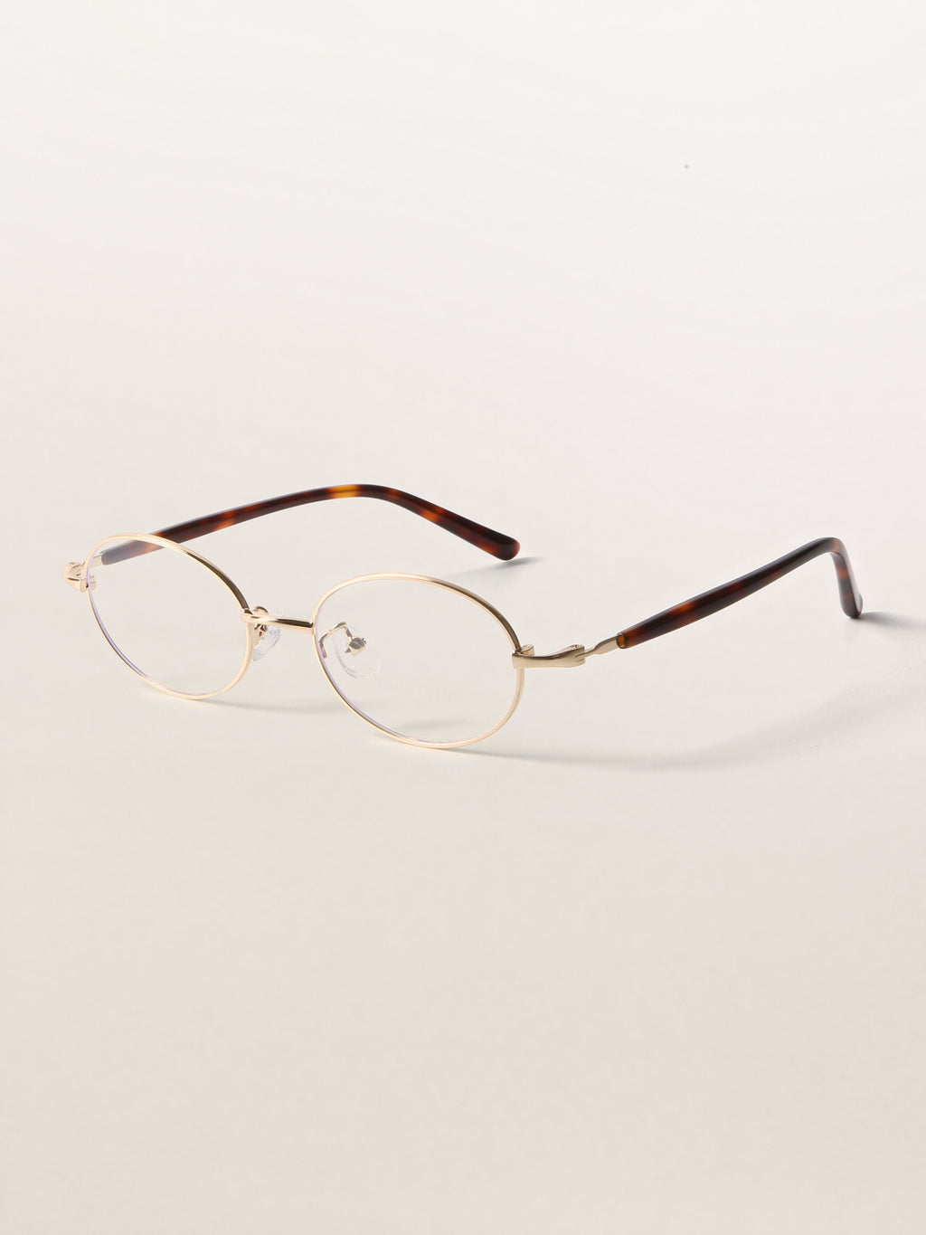 Oval Metal Bookish Minimalist Optical Frames