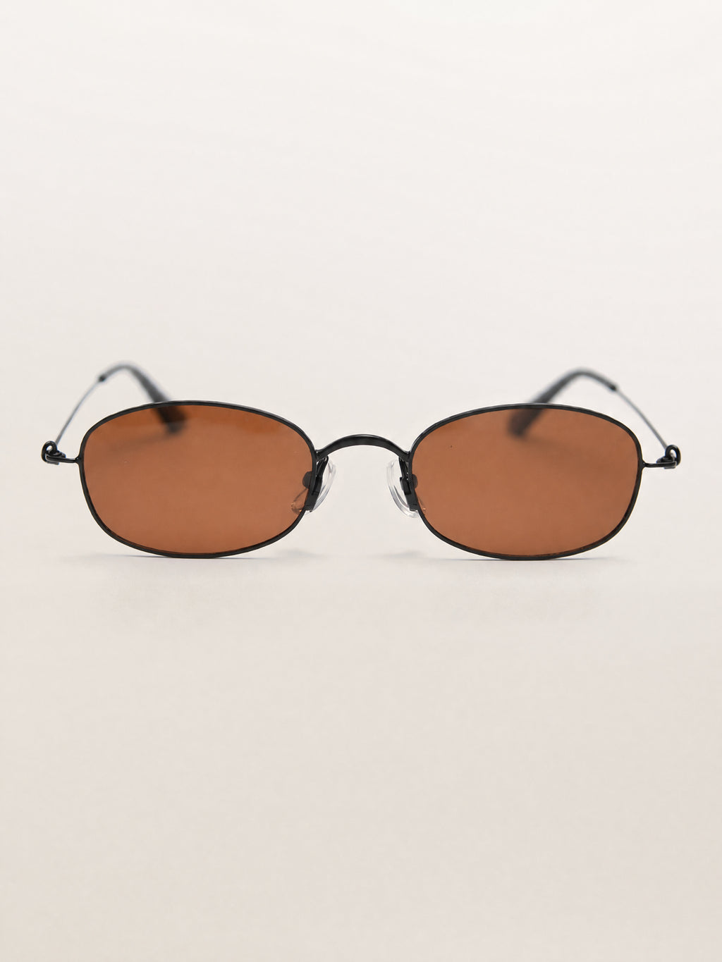 Retro Vintage Oval Rectangle Classic Metal Sunglasses