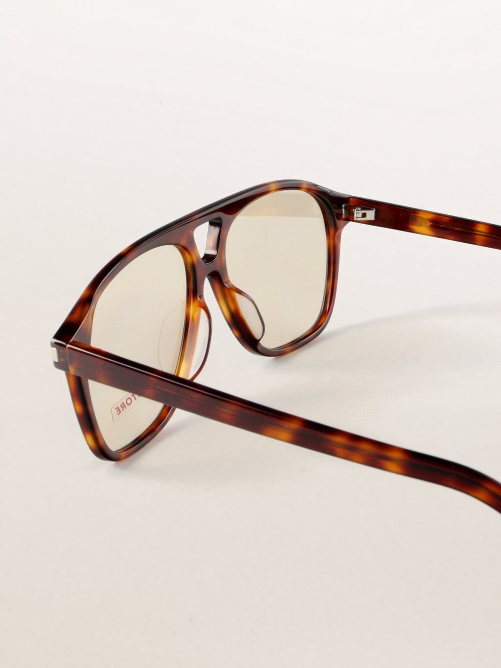 Vintage Style Oversized Aviator Acetate Sunglasses