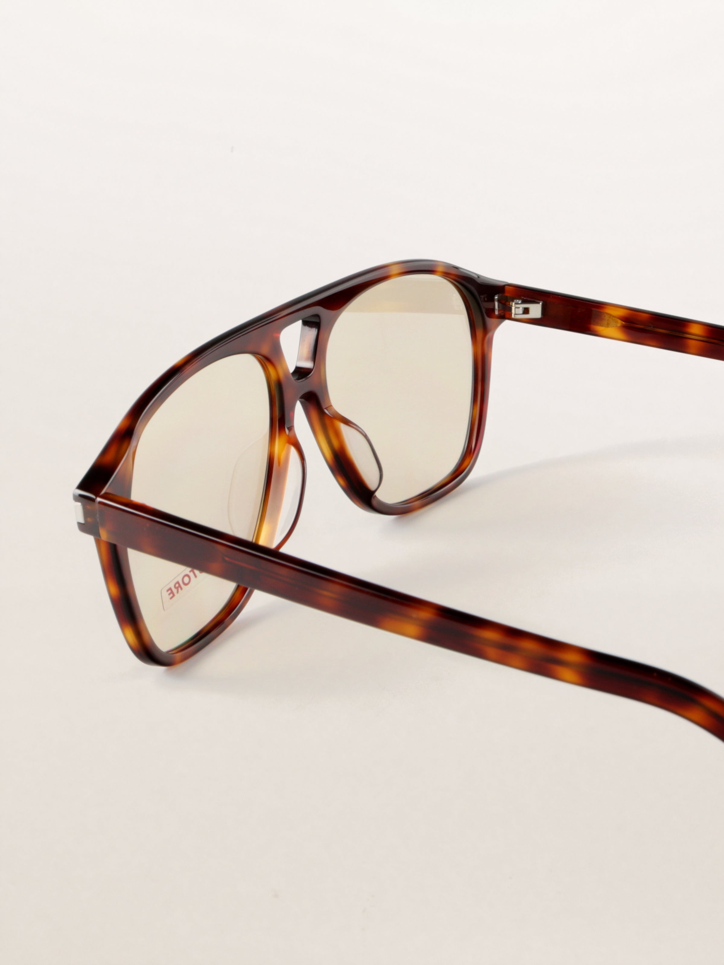 Vintage Style Oversized Aviator Acetate Sunglasses