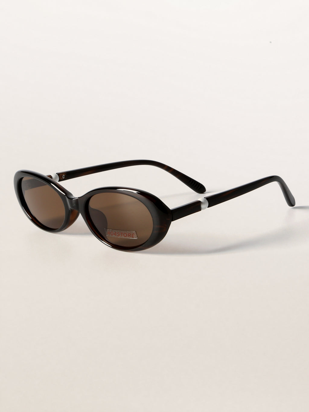 Retro Pearl Oval Coquette Polarized Sunglasses