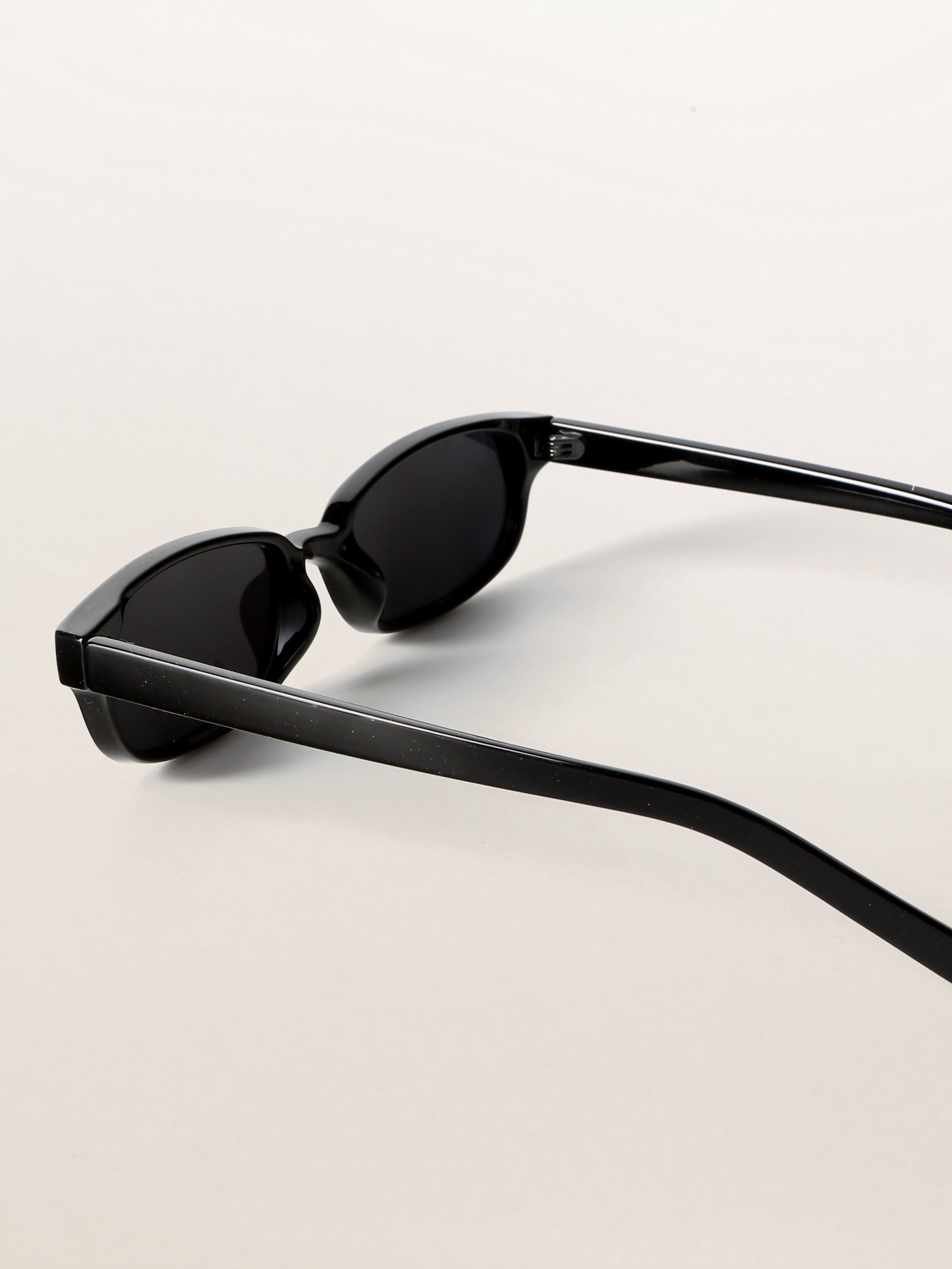 Retro Light Weight Rectangle Vintage Polarized Sunglasses