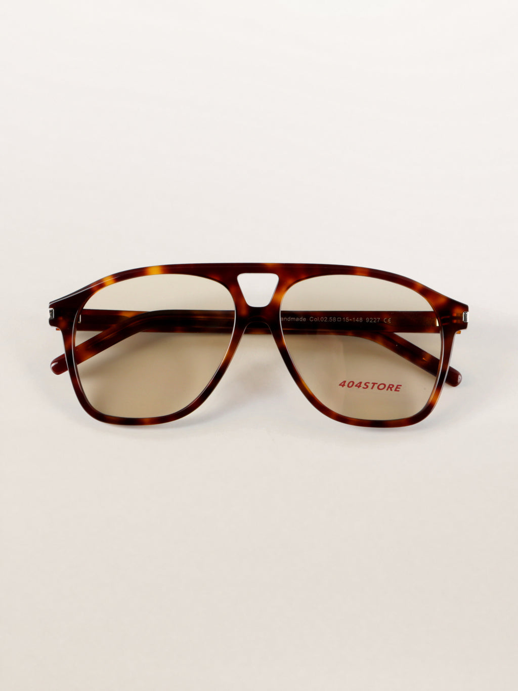 Vintage Style Oversized Aviator Acetate Sunglasses