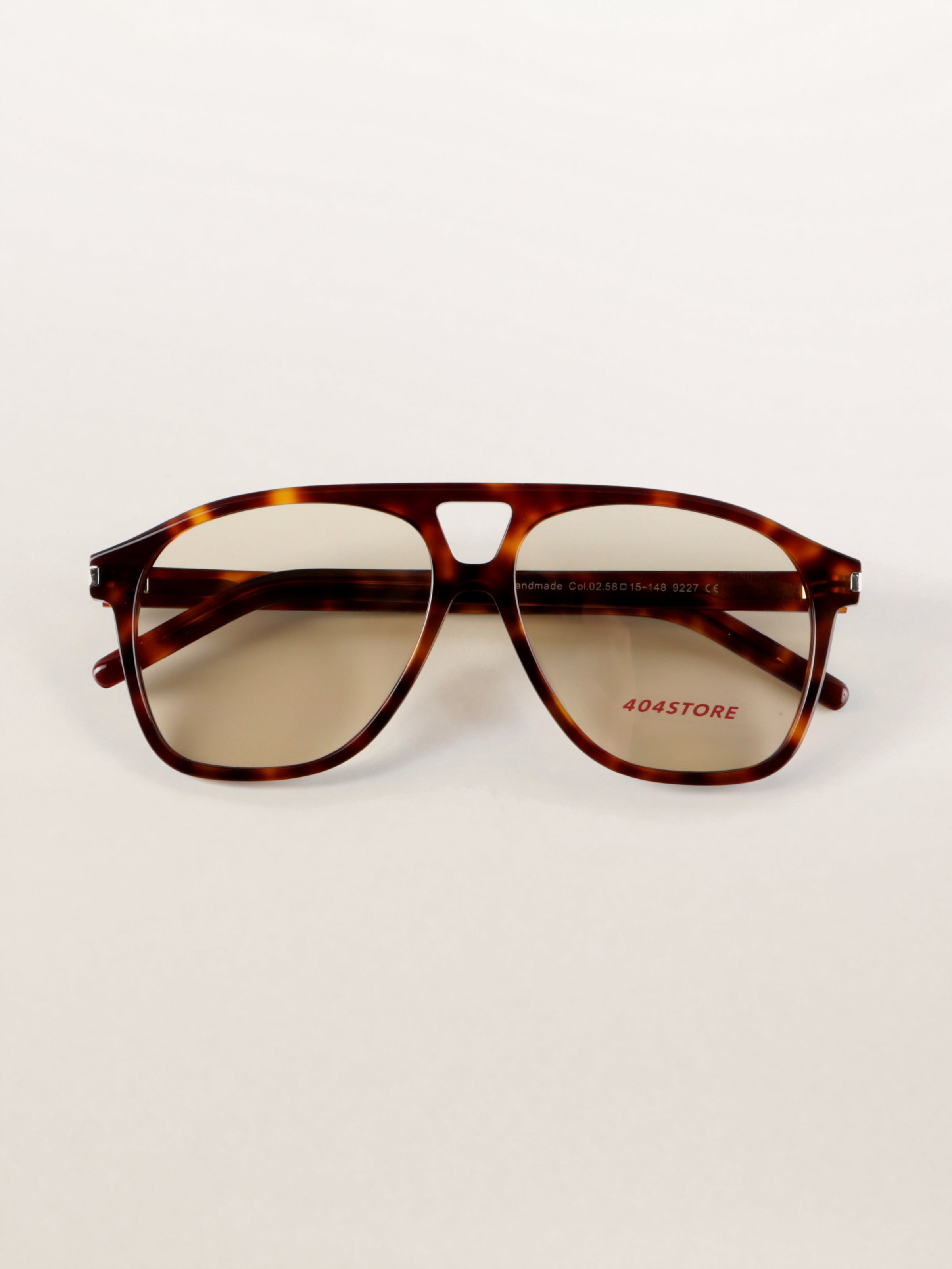 Vintage Style Oversized Aviator Acetate Sunglasses