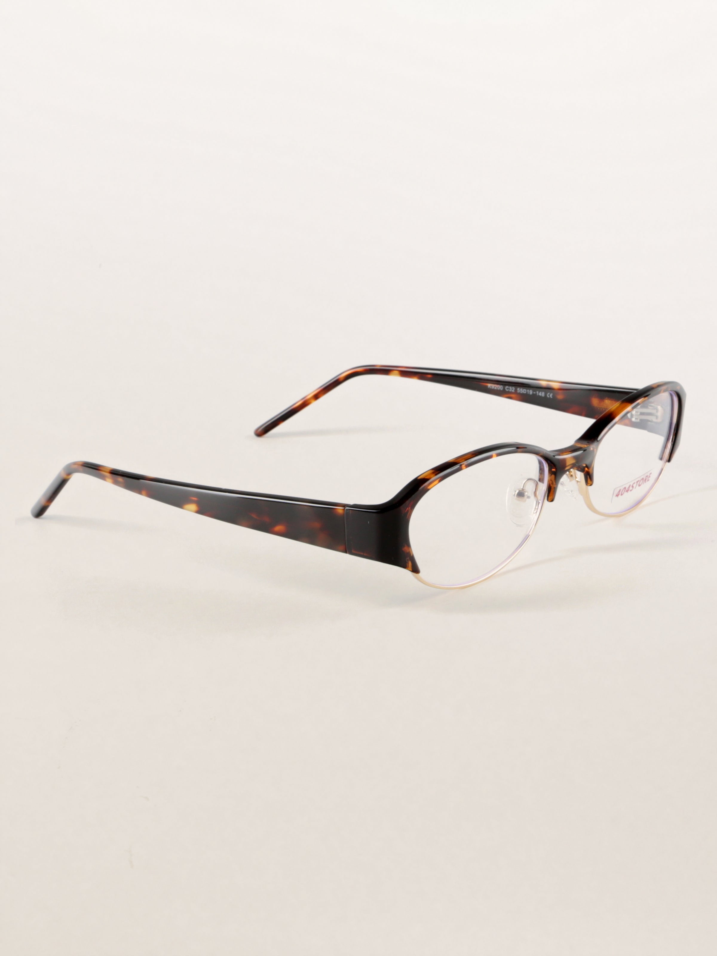 90s Retro Librarian Core Oval Optical Frames