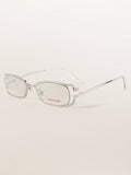 Rectangle Metal Architectural Sunglasses