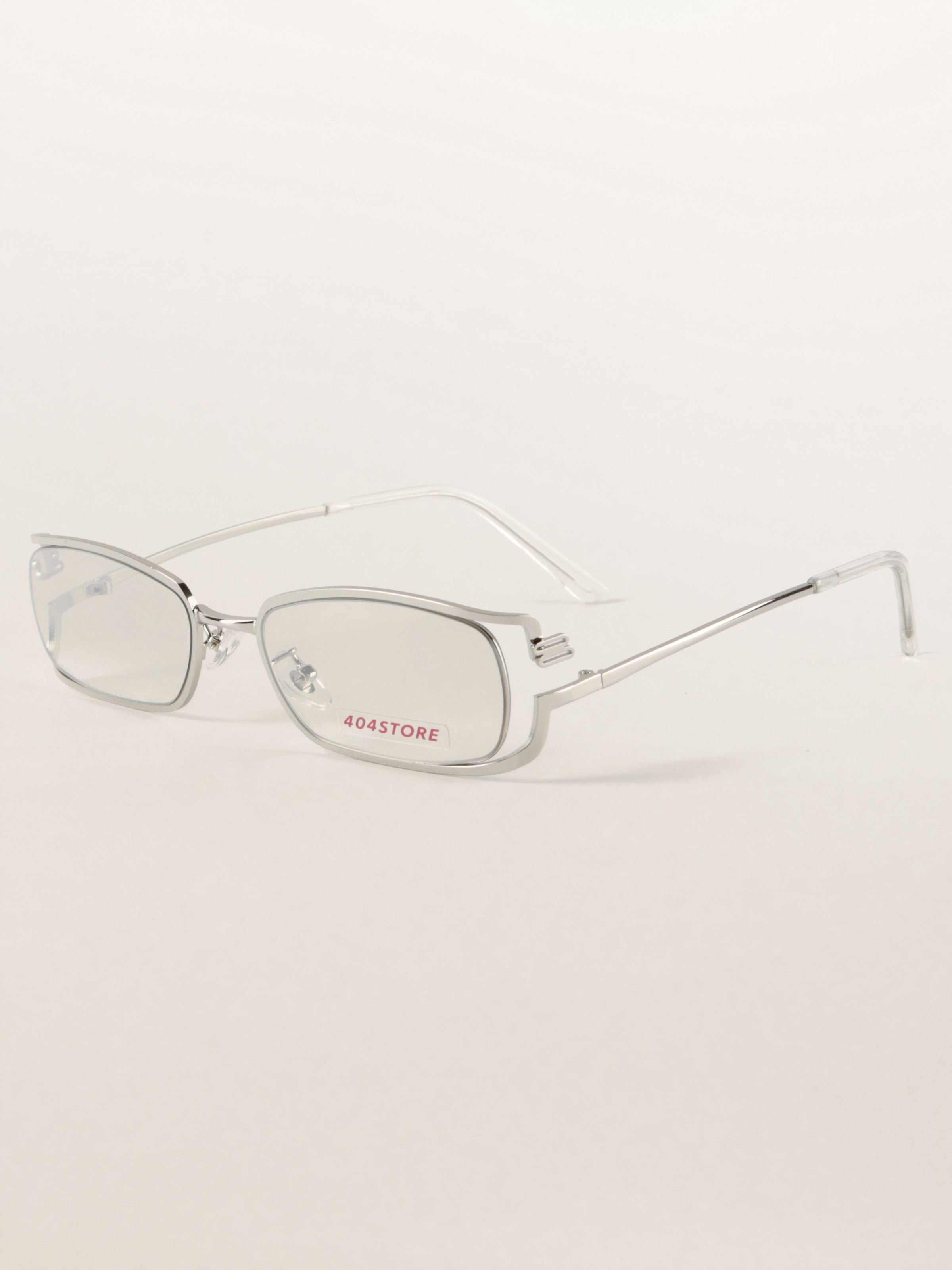 Rectangle Metal Architectural Sunglasses