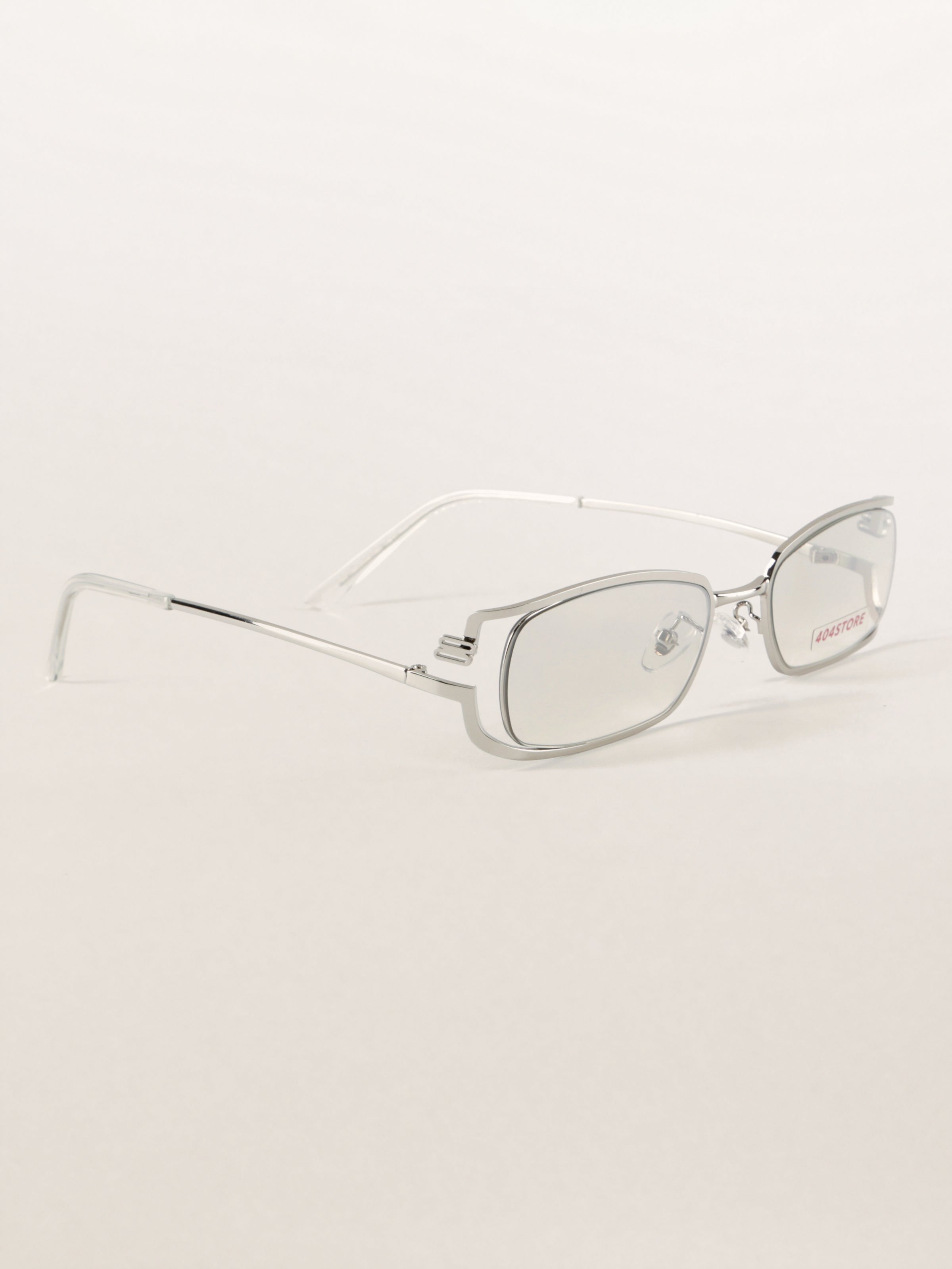 Rectangle Metal Architectural Sunglasses