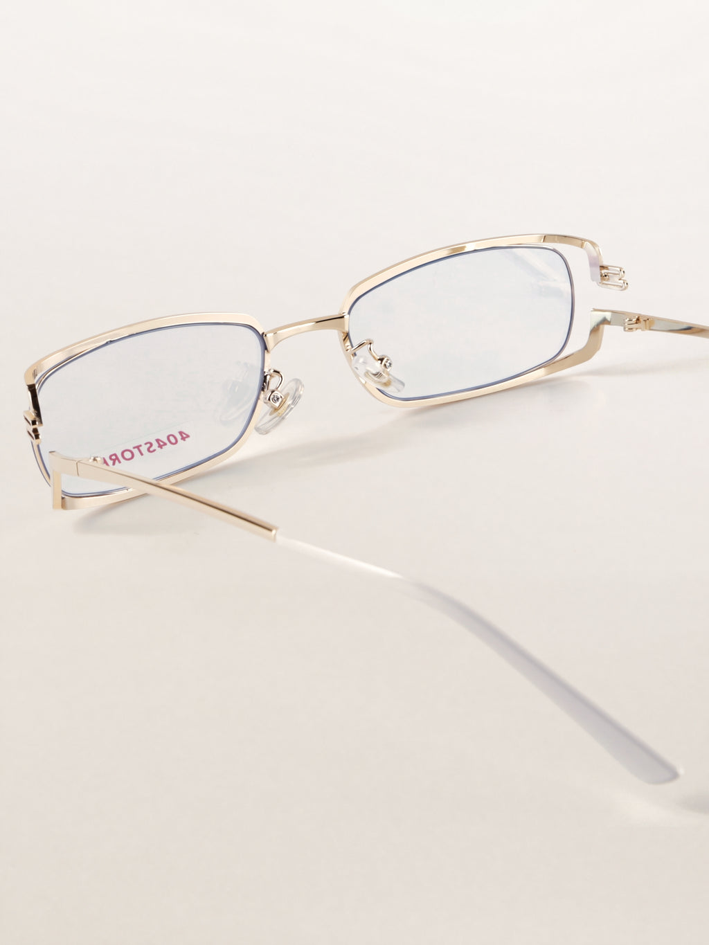 Rectangle Metal Architectural Sunglasses