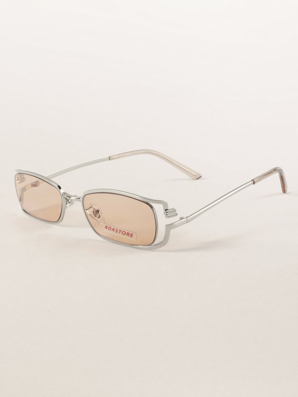 Rectangle Metal Architectural Sunglasses