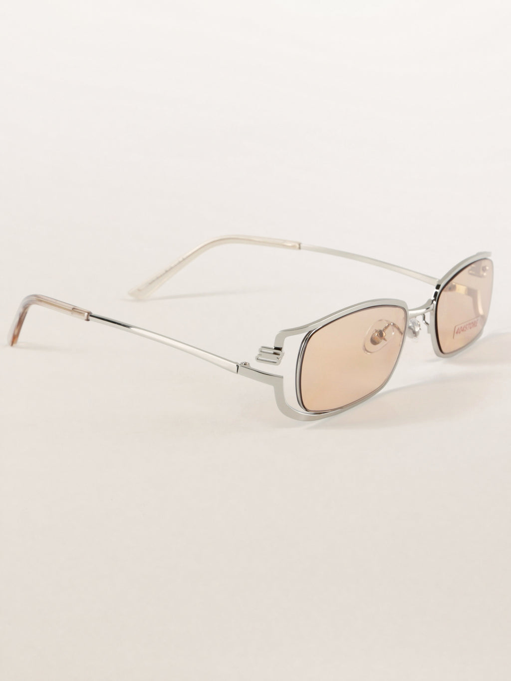 Rectangle Metal Architectural Sunglasses