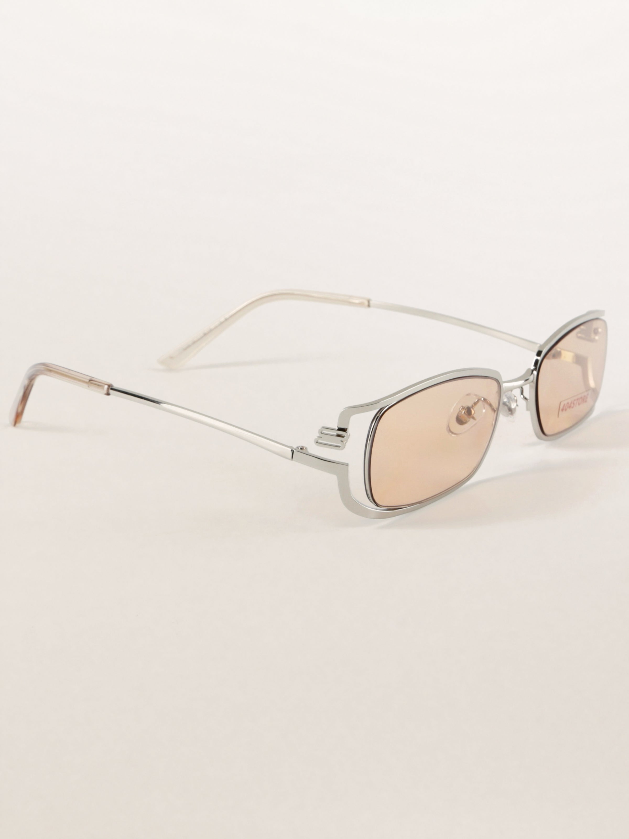 Rectangle Metal Architectural Sunglasses