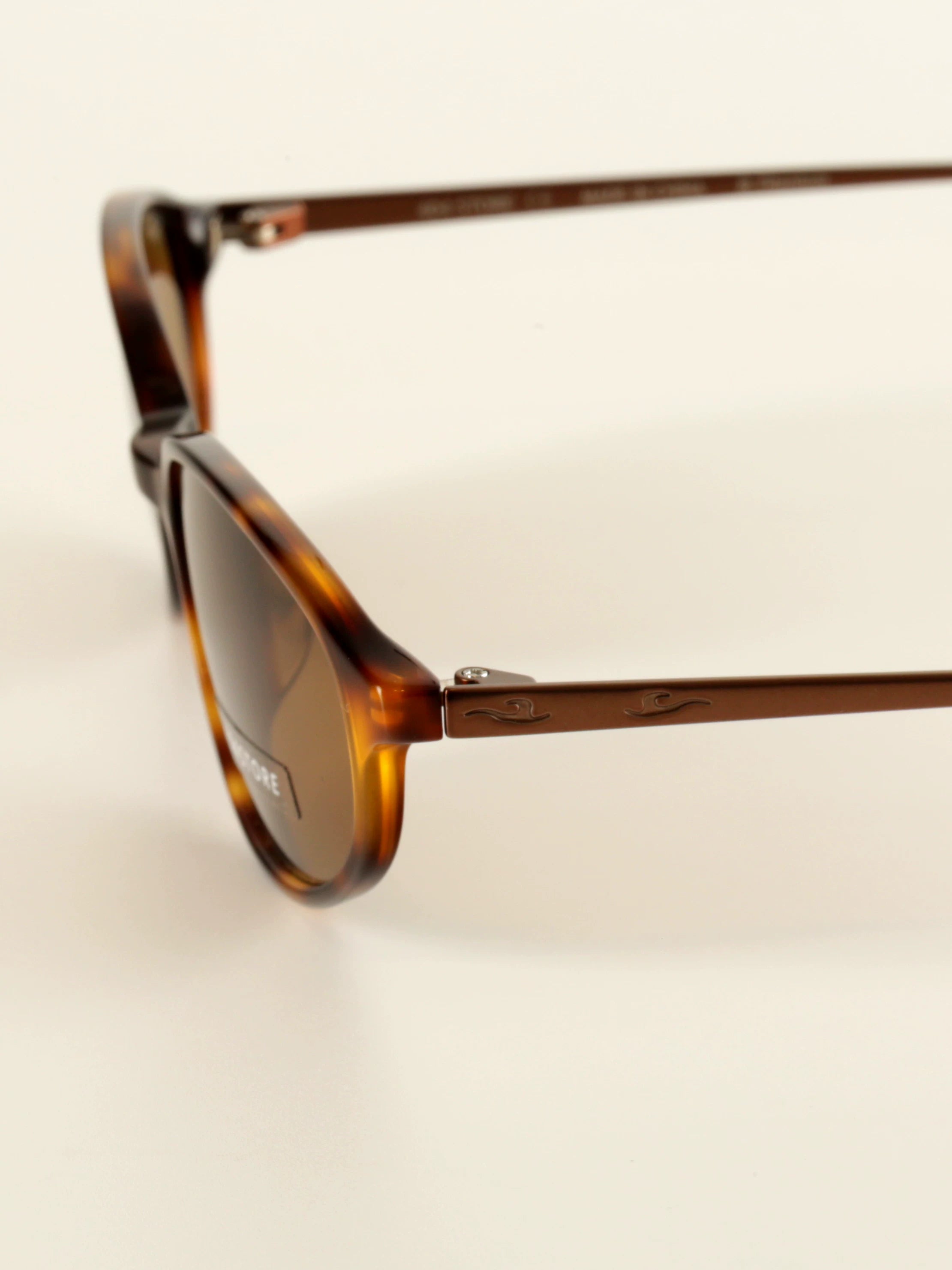 Y2K Office Siren Oval Titanium Sunglasses