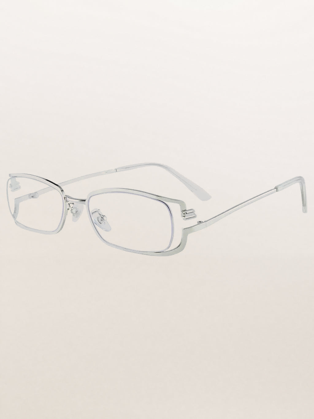 Rectangle Metal Architectural Optical Frames