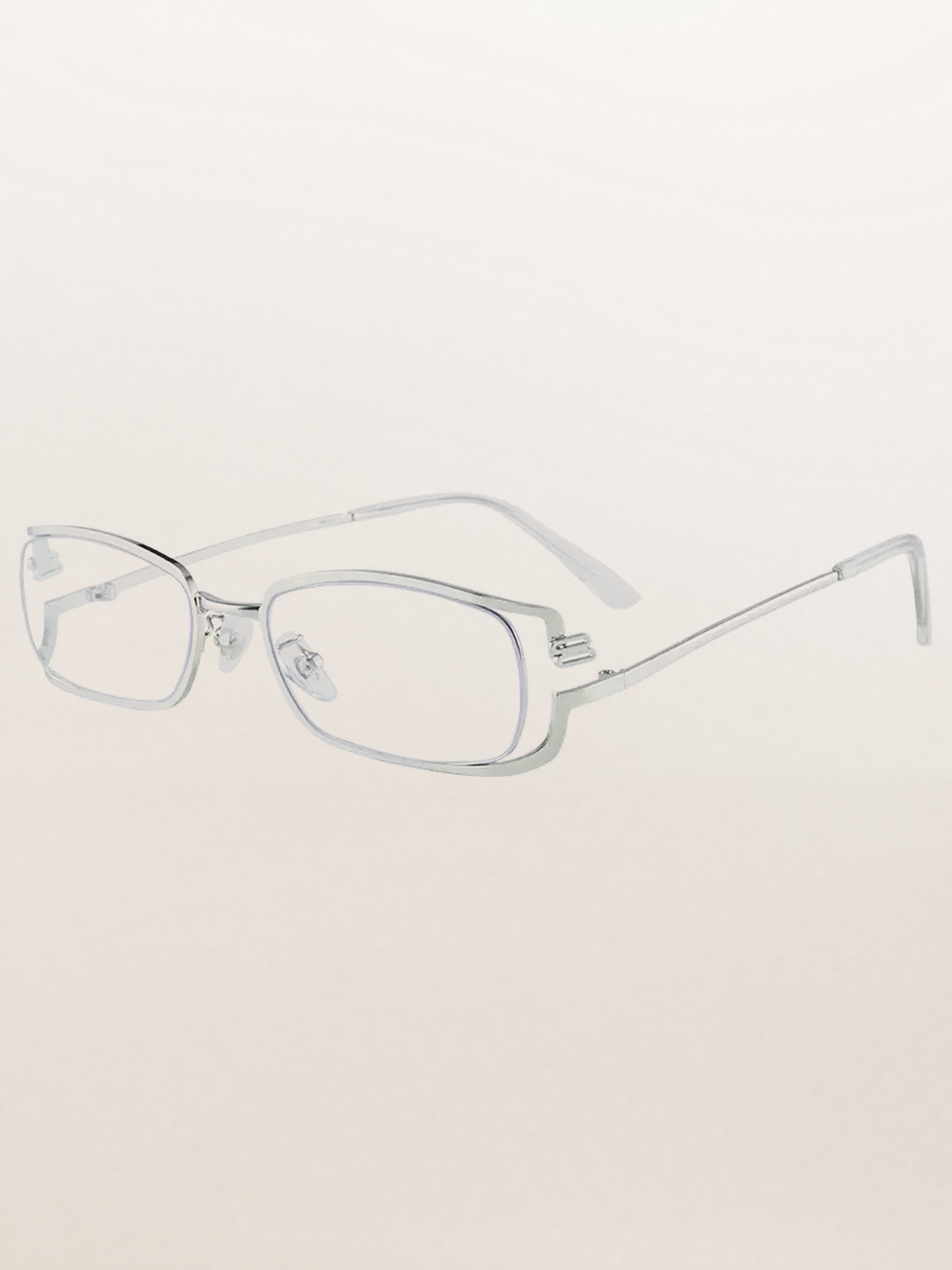 Rectangle Metal Architectural Optical Frames