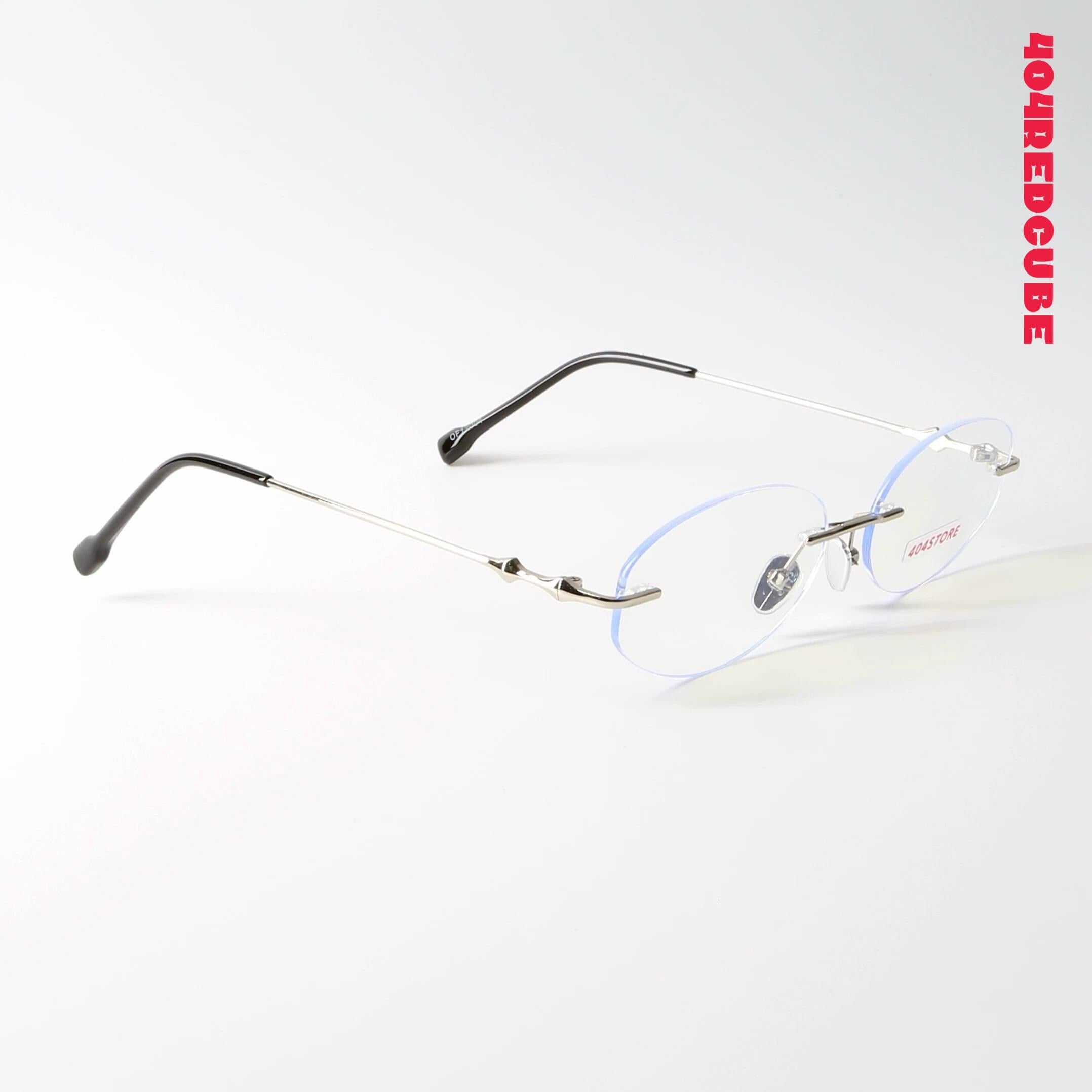 Rimless Metal Bookish Optical Frames