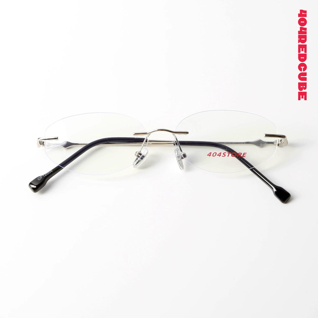 Rimless Metal Bookish Optical Frames