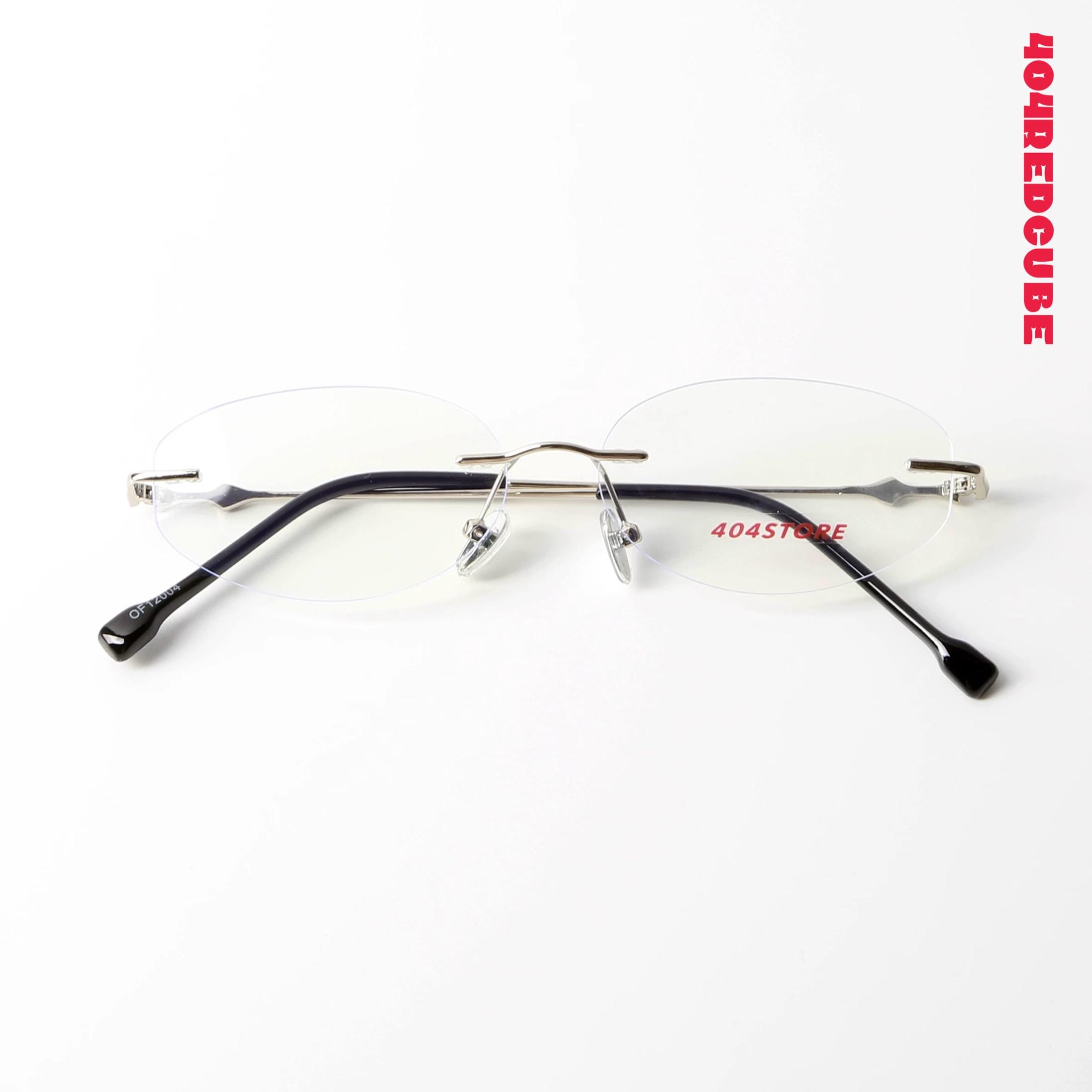 Rimless Metal Bookish Optical Frames
