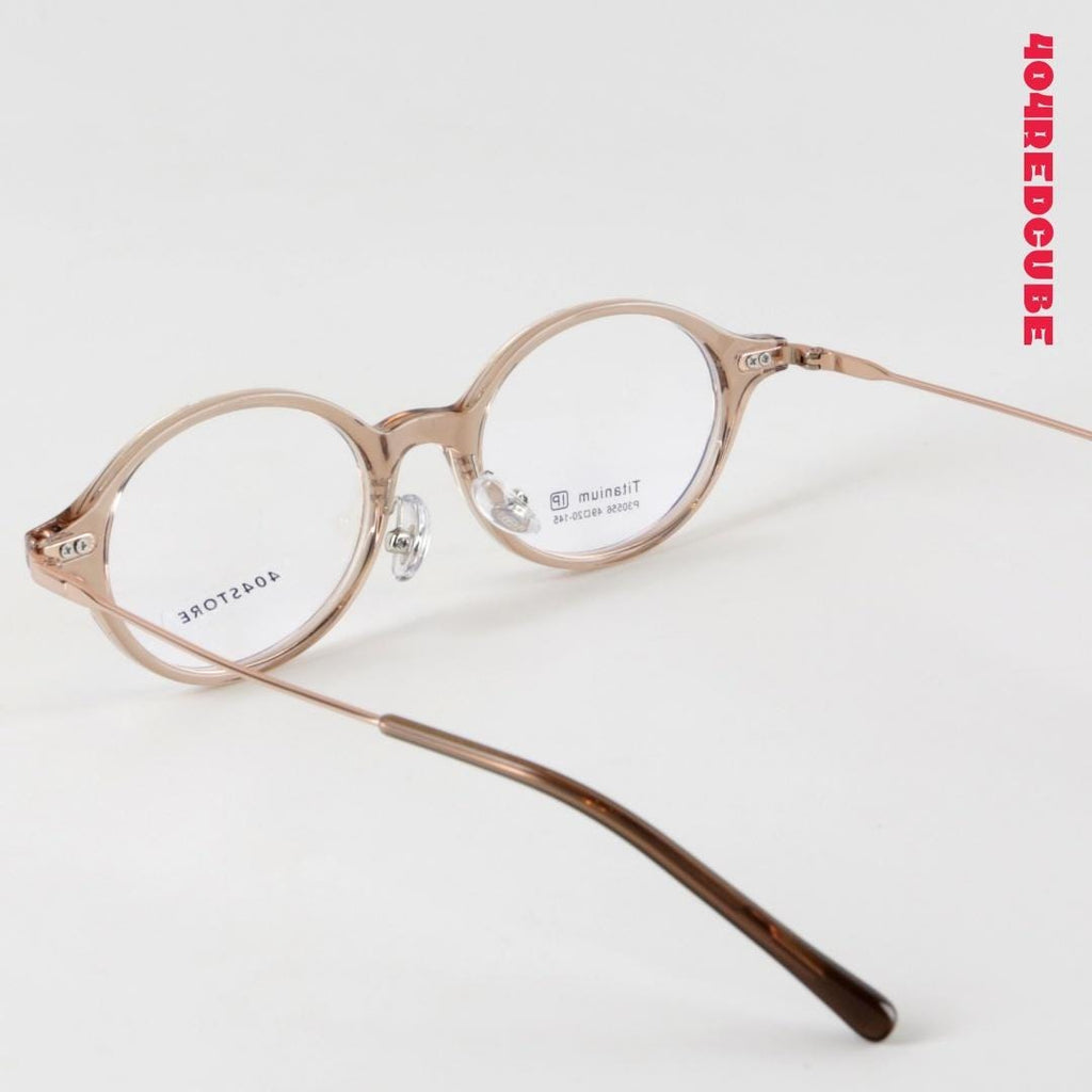 Round Titanium Lightweight Optical Frames