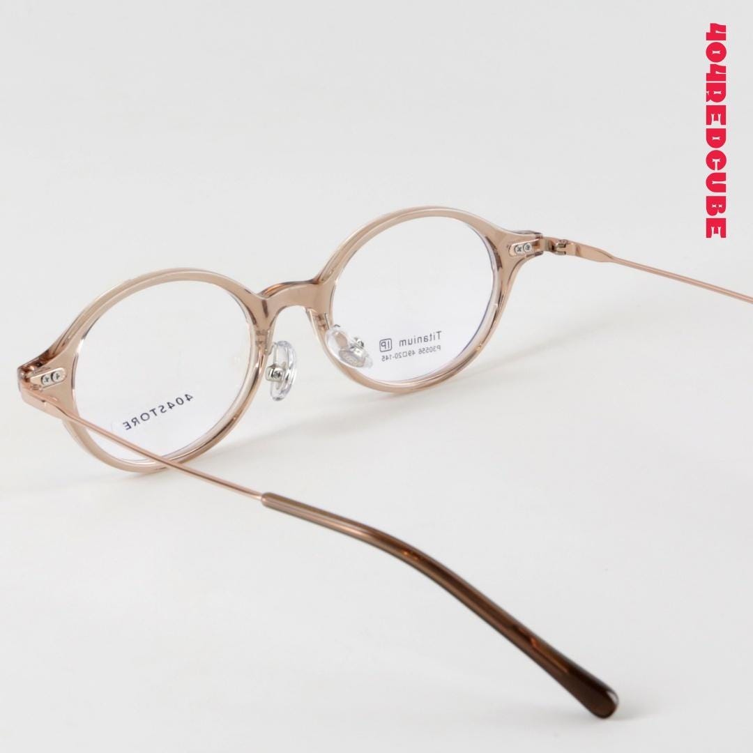 Round Titanium Lightweight Optical Frames