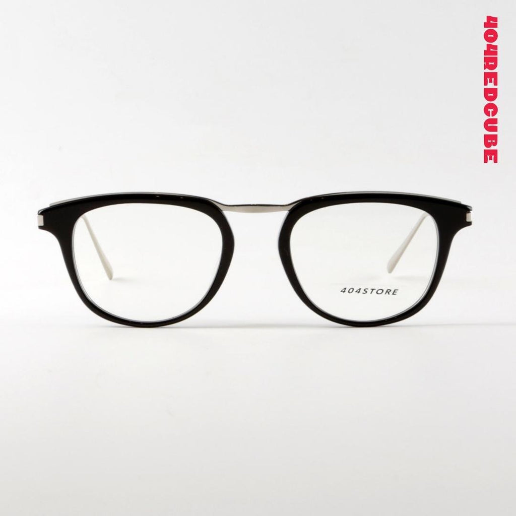 Acetate Metal Square Boston Optical Frames