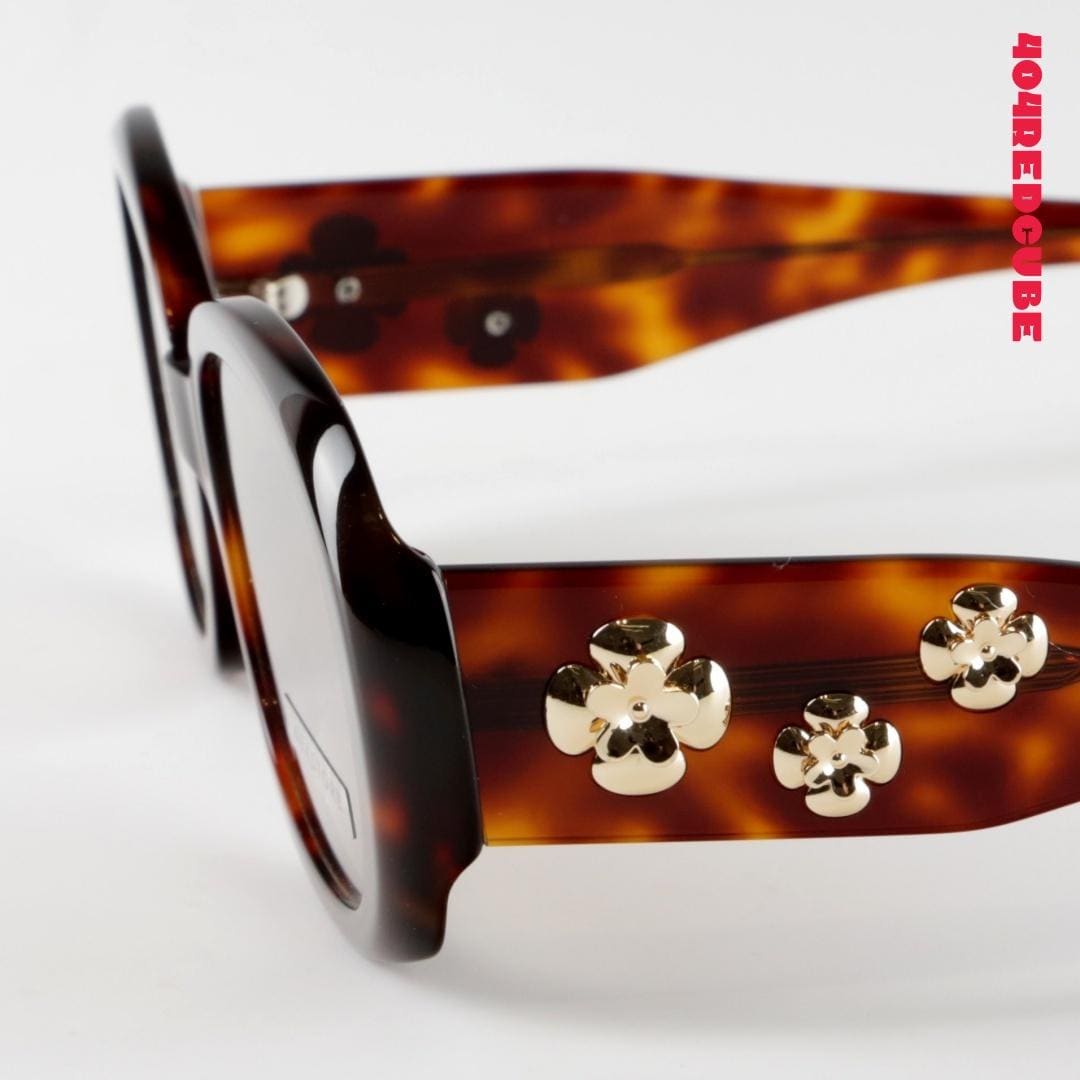Floral Oversized Optical Frames