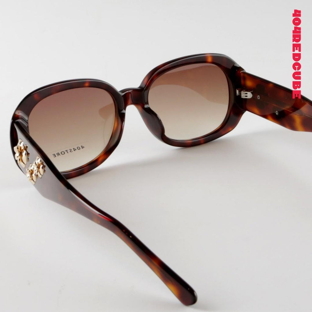 Floral Oversized Optical Frames