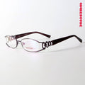 Chain Temple Oval Coquette Optical Frames