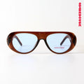Oversized Blue Tinted Avant Sunglasses