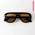 Aviator Futuristic Vintage Sunglasses