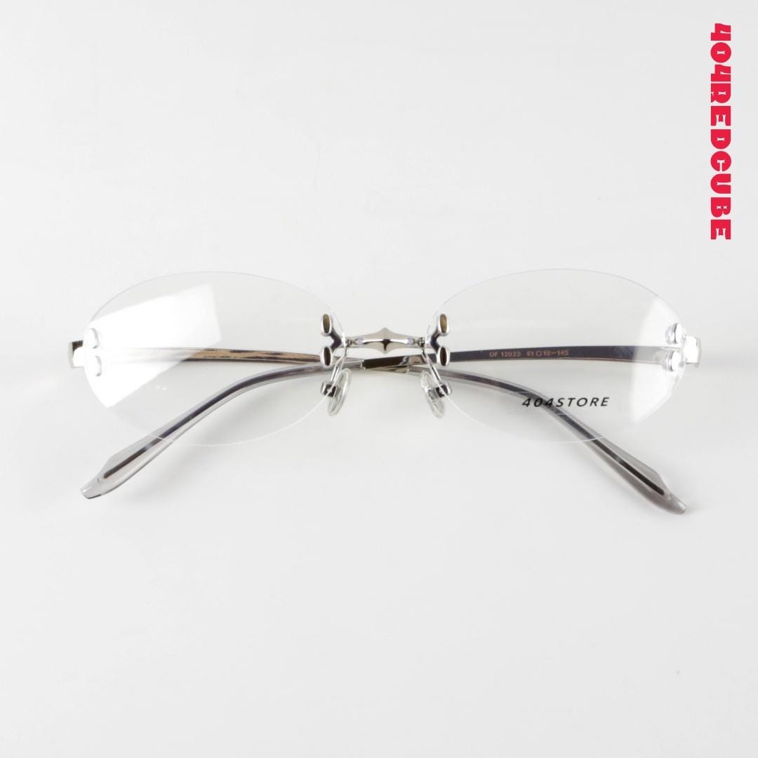 Bayonetta Rimless Oval Metal Office Siren Lightweight Optical Frames