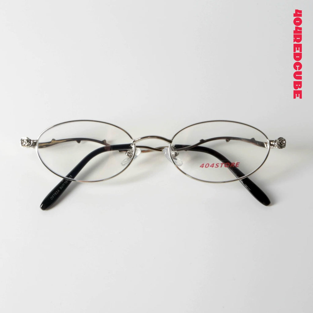Oval Metal Gothic Optical Frames