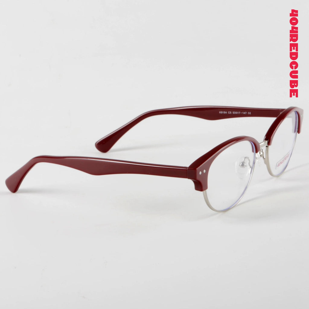 Half-Rim Round Vintage Optical Frames