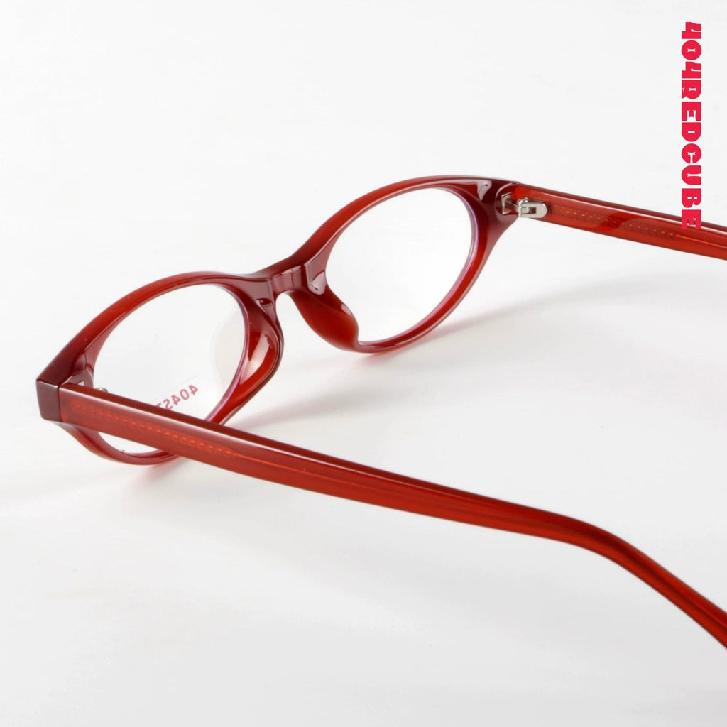 Cat-Eye Oval Academic Minimalist Optical Frames