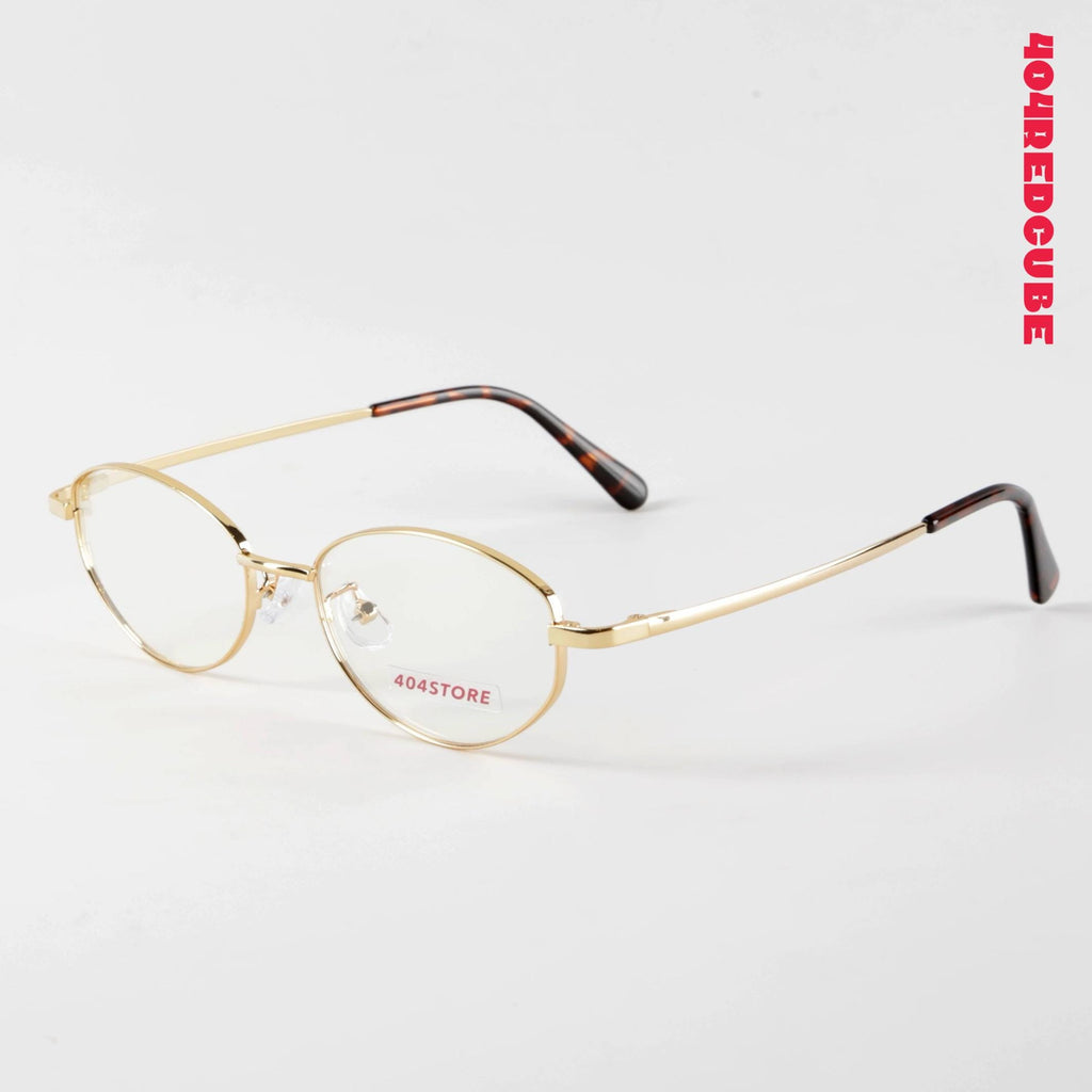 Oval Metal Bookish Lightweight Optical Frames