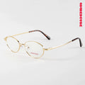 Oval Metal Bookish Lightweight Optical Frames