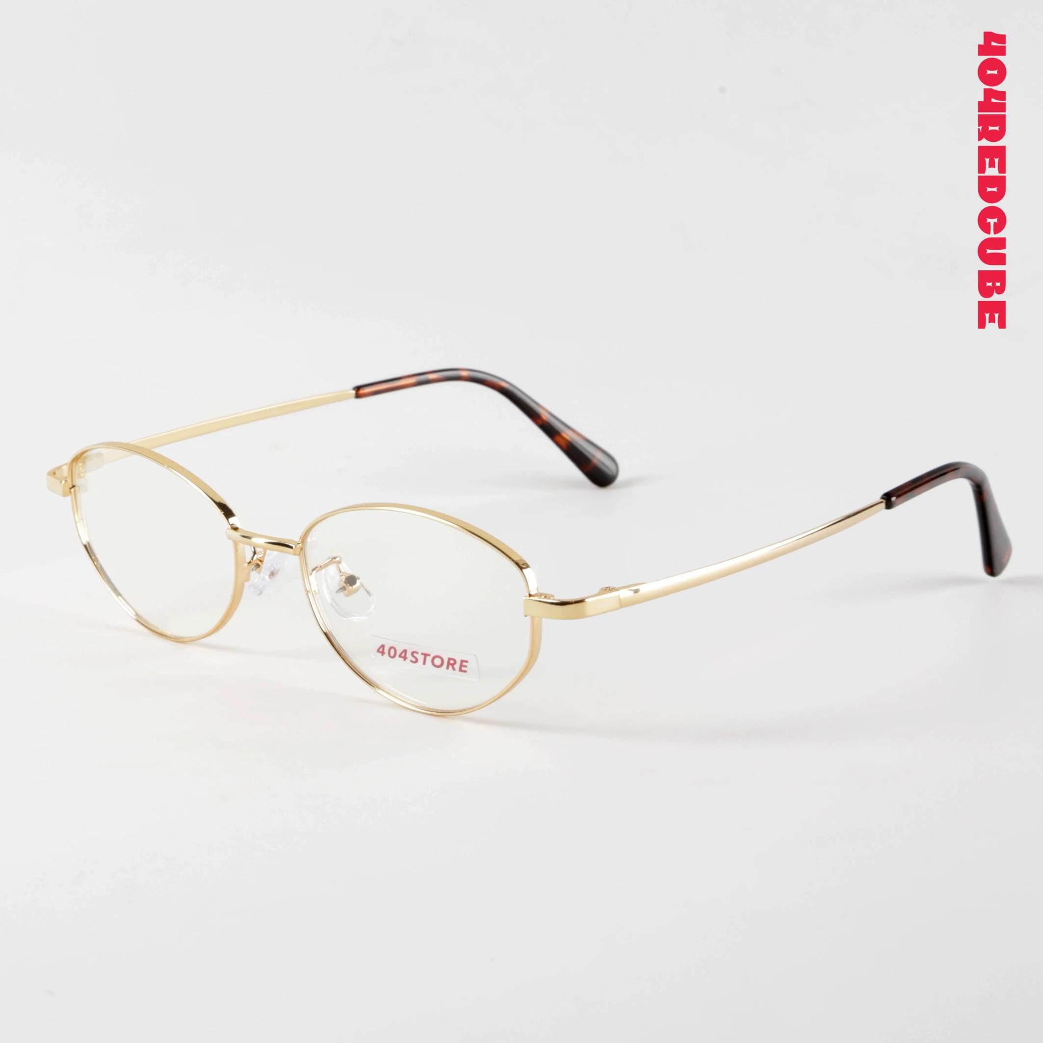Oval Metal Bookish Lightweight Optical Frames