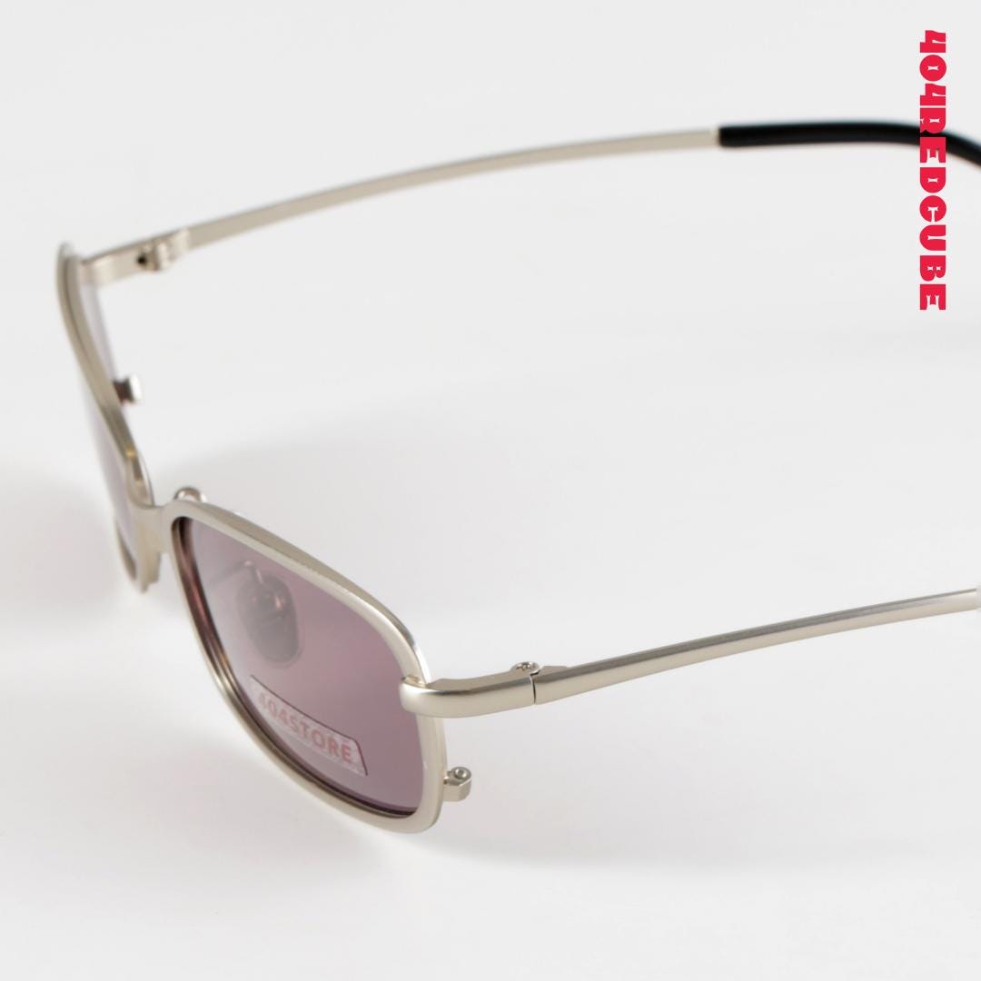 Rectangle Metal Minimalist Sunglasses
