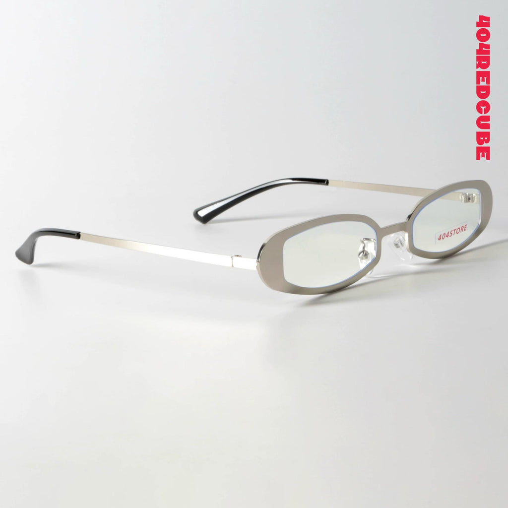 Oval Metal Academic Futuristic Optical Frames