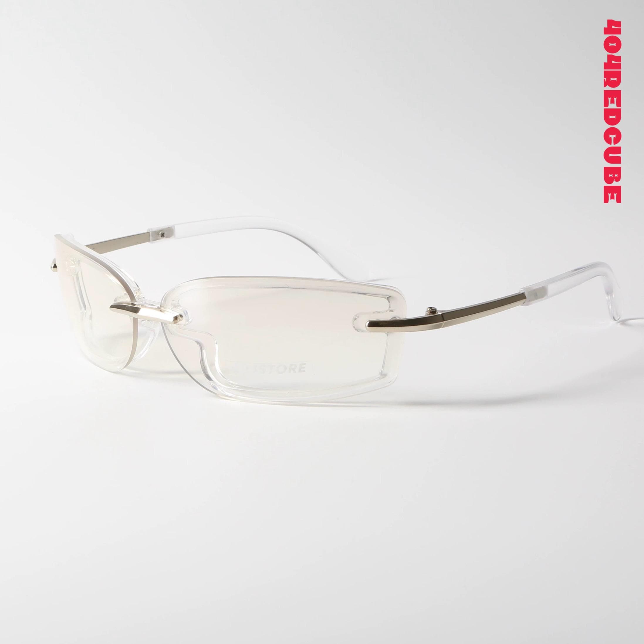 Wraparound Futuristic Vintage Sunglasses