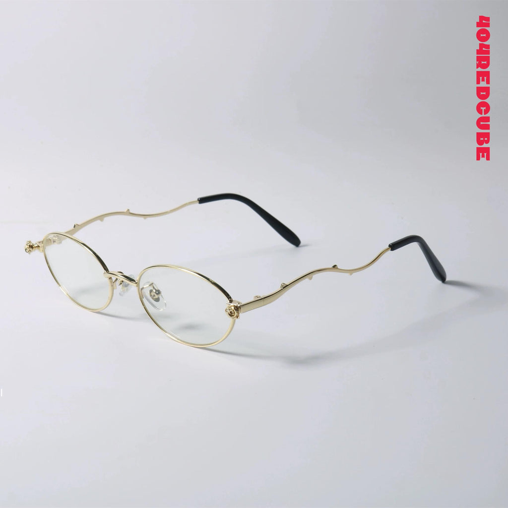Oval Metal Gothic Optical Frames