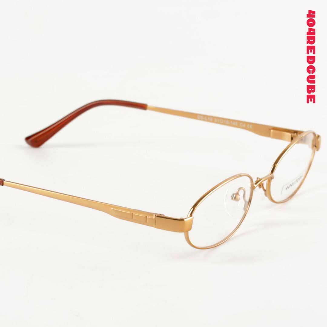 Oval Metal Lightweight Optical Frames