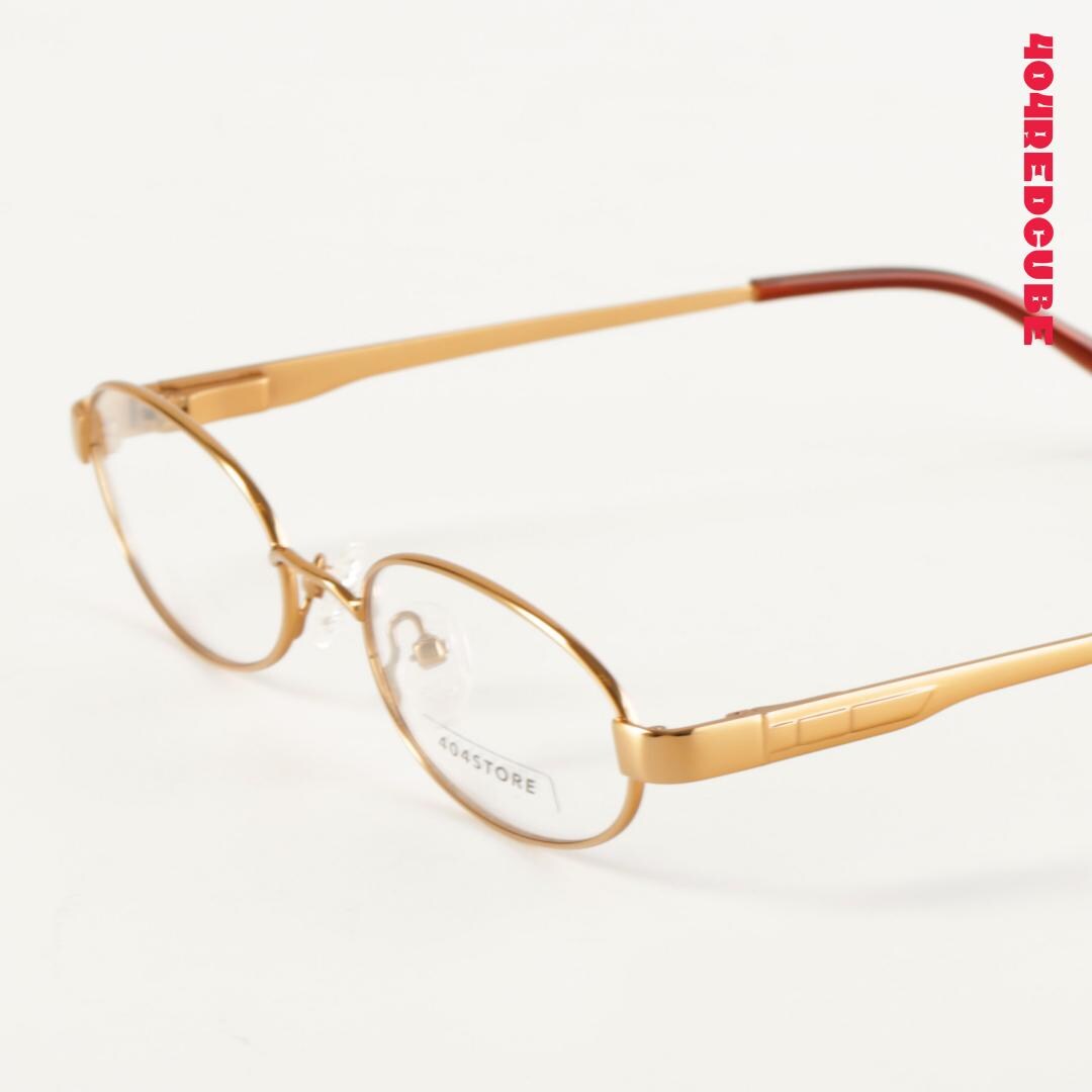 Oval Metal Lightweight Optical Frames
